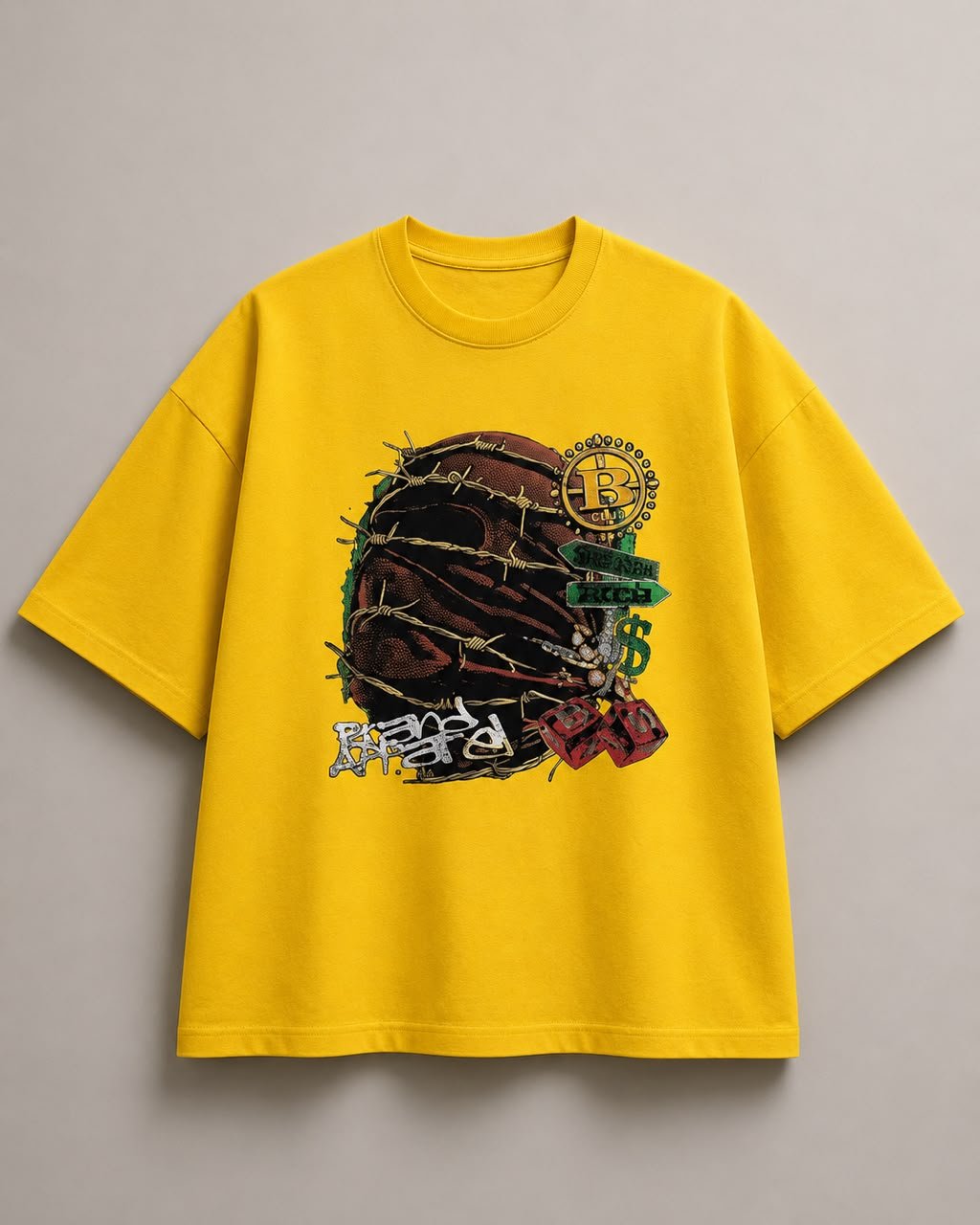 yellow rebel tshirt